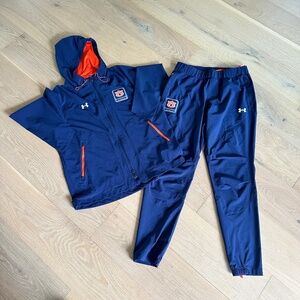 Under Armour Auburn Tigers Jacket & Pants Set, Large